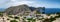 Hairpin turn and the winding road to Cap de Formentor panorama in Mallorca, Spain