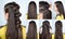 Hairstyle plait for party tutorial