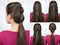 Hairstyle pony tail tutorial