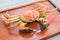 Hairy crabs, chinese cuisine