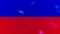 Haiti dense flag fabric wavers, background loop