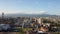 Hakodate, Japan 14 Jun 2023: City view with mountain local city landscape