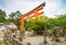 HAKONE, JAPAN - MAY 24, 2016: Hakone Shrine. The shrine building