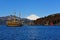 Hakone Lake, Mount Fuji & famous pirate ship