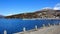 Hakone Lake and mountains