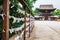 Hakozakigu Hakozaki Shrine Japanese traditional architecture in Fukuoka, Japan