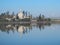 Hala sultan tekke mosque by larnaka salt lake