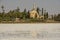 Hala Sultan Tekke mosquee on the salt lake of Larnaca, Cyprus