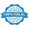 Halal, Certified, Quality product stamp / label