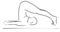 Halasana Plow Pose, Yoga Figure