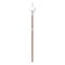 Halberd Pole Weapon on white. 3D illustration