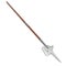 Halberd Pole Weapon on white. 3D illustration