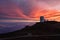 Haleakala Observatory at Sunset