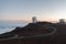 Haleakala Observatory at sunset, Maui