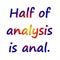 Half of Analysis