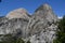 Half Dome, Mount Broderick and Liberty Cap, California, USA