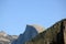 Half Dome, Yosemite National Park, California, zoomed in view from Tunnel View