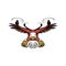 Half Eagle Half Drone Swooping Mascot