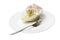 Half Eaten Cupcake with Clipping Path