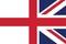 Half England Flag and Half Union Jack Flag.