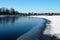 Half Frozen Lake, Bremen, Germany