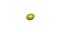 Half of kiwi fruit icon animation