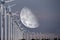 half old moon back Wind turbines produce wind energy which is a clean energy