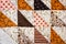 Half-square Triangle Quilt Background