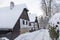 A half-timbered building is a building, its walls are built using the half-timbering technique. Typical for northern Bohemia.