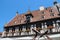 half-timbered building (former corn market) - obernai - france