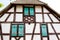 Half timbered house at the ecomusee in Alsace