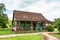 Half-timbered house of german immigrants in the countryside of Pomerode, Santa Catarina in Brazil