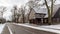 Half timbered house in Nowy Staw Poland