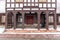 Half timbered house in Nowy Staw Poland