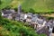 Half-timbered houses in Bacharach town, Germany