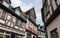 Half-timbered houses in Germany