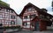 Half-timbered houses in the heart of Lucerne, Switzerland