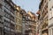 Half-timbered houses in one of the picturesque streets in the historical center of Nuremberg, Bavaria - Germany