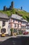 Half-timbered houses in the romantic Monreal / Germany in the Eifel