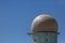 Half tower view with dome, on top at the Serra da Estrela natural park