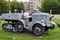 Half-track artillery tractor Unis P-107B France on grounds of