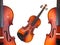 Halfs and full classical modern violins