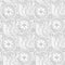 Halftone boho indian seamless pattern handdrawn ornament wallpaper , vector illustration