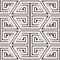 Halftone colorful seamless retro pattern primitive polygon geometry spiral cross line