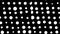 Halftone dots motion.Abstract white dots pattern.Modern textile dots