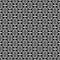 Halftone flower eyes black and white background pattern.