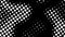 Halftone grunge animation. Dotted texture animated background.