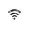 Halftone Icon - Wifi symbol