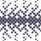 Halftone purple diamond geometric gradient pattern