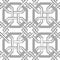 Halftone round black seamless background octagon frame cross geo
